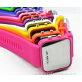 Fashion Kids Silicone strap white light led watches